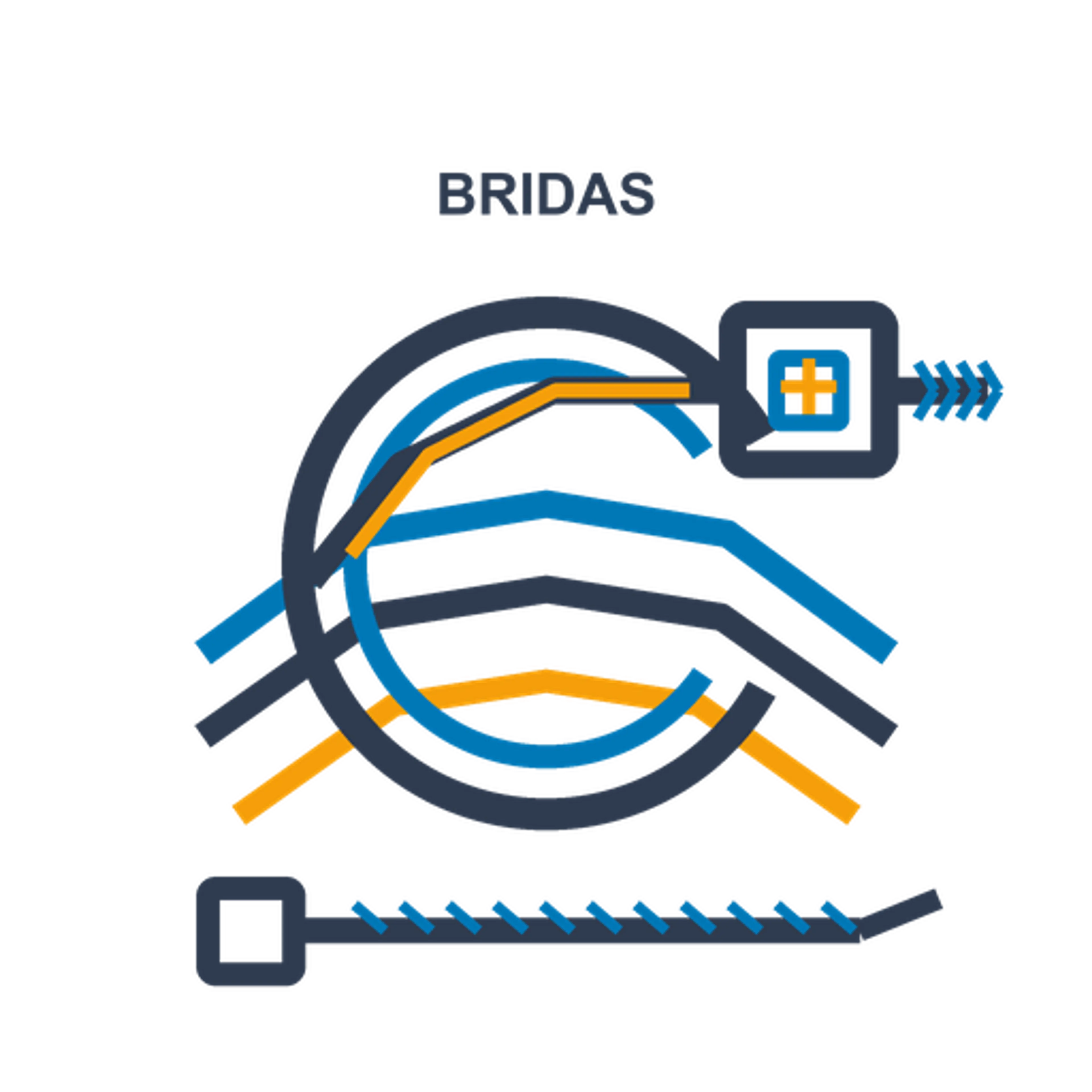 Bridas plastico