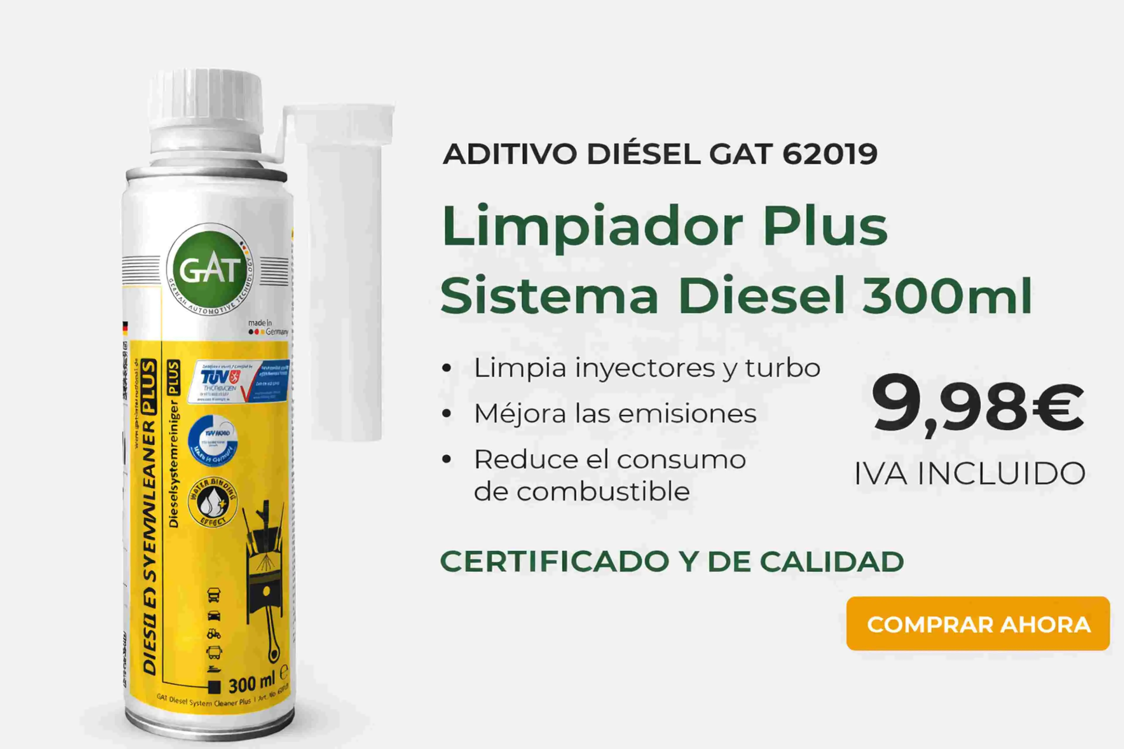 GAT 62019 aditivo diesel