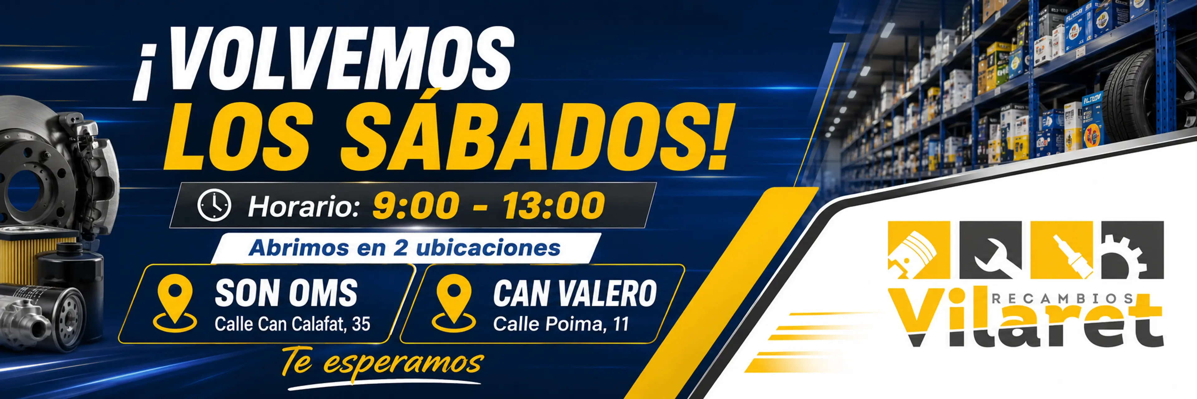 Volvemos los sábados en son Oms y can Valero