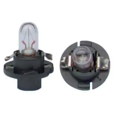 LAMP.CASQ.PLAST.12V 2W BX8,4D