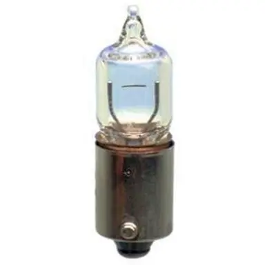 TUBULAR HALOG. 12V 6W BAX9S