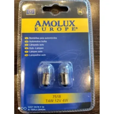 BLISTER 2 LAMPARAS REF.518