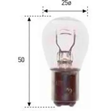 LAMP. 48V 25/10W BAY15D