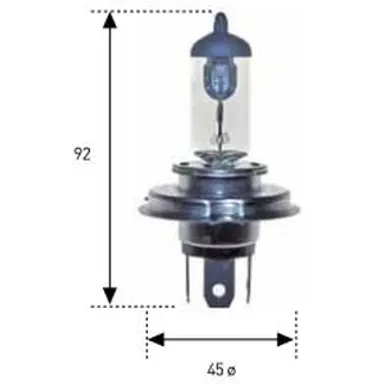 H-4 12V 60/55W P43T LARGA DURACION