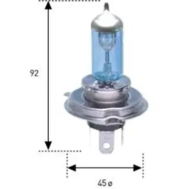 LAMP.H-4 12V60/55W XENON LASER