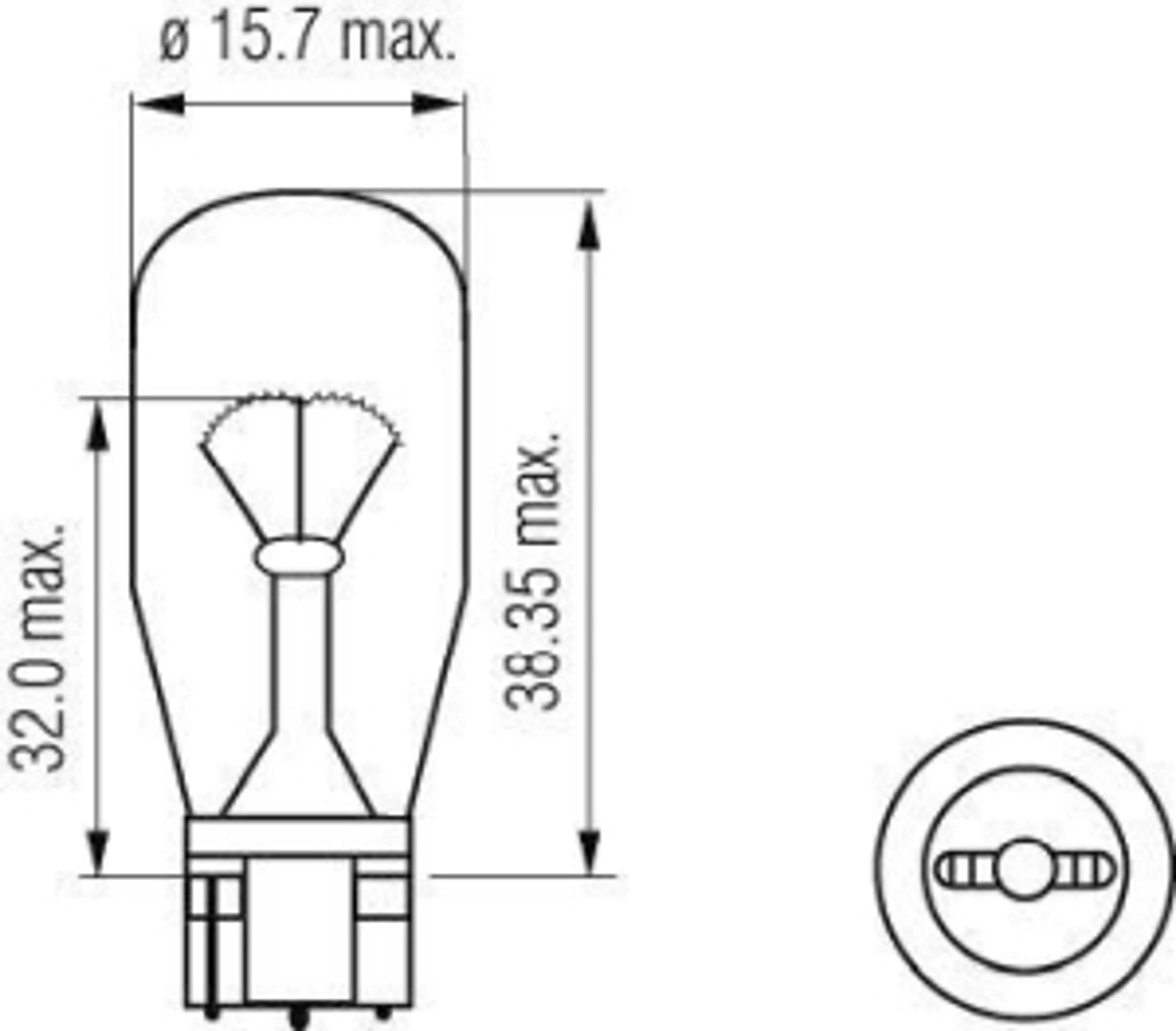 T15 - 12V 15W
