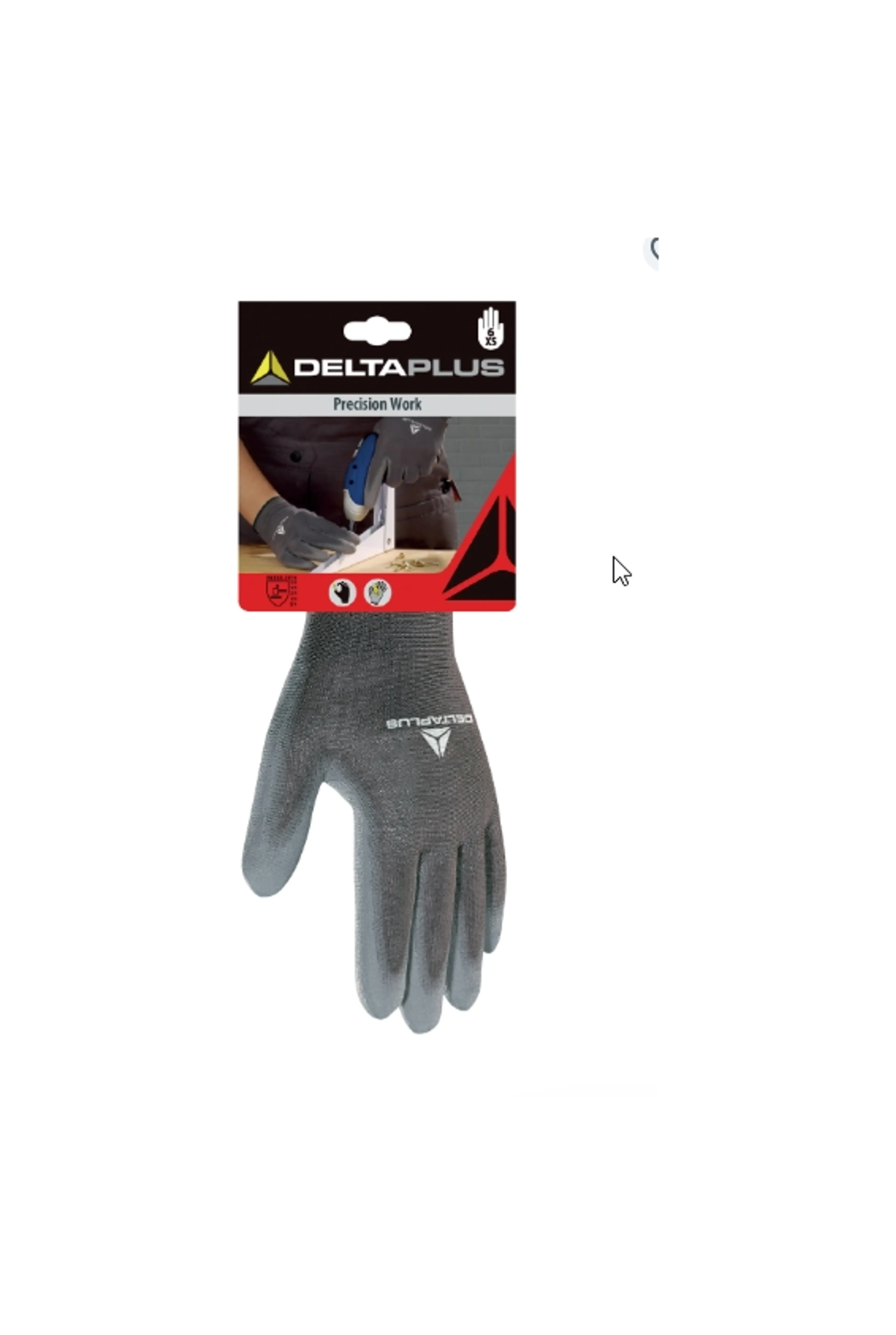 GUANTES POLIETILENO GRIS TALLA 8