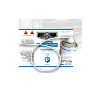 Espuma Higienizante A/C 400 ml