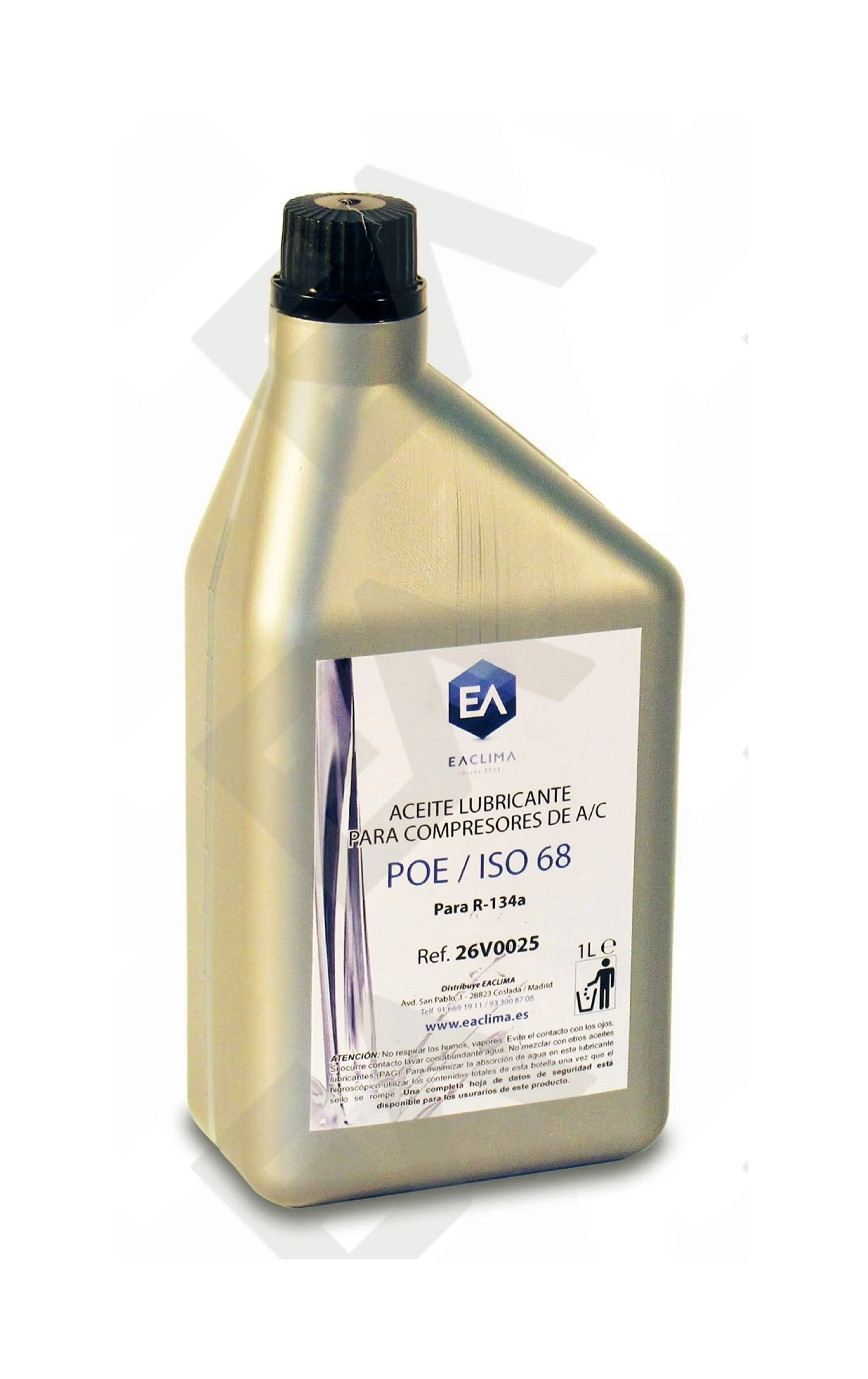 LUBRICANTE POE ISO68 R134A 1L