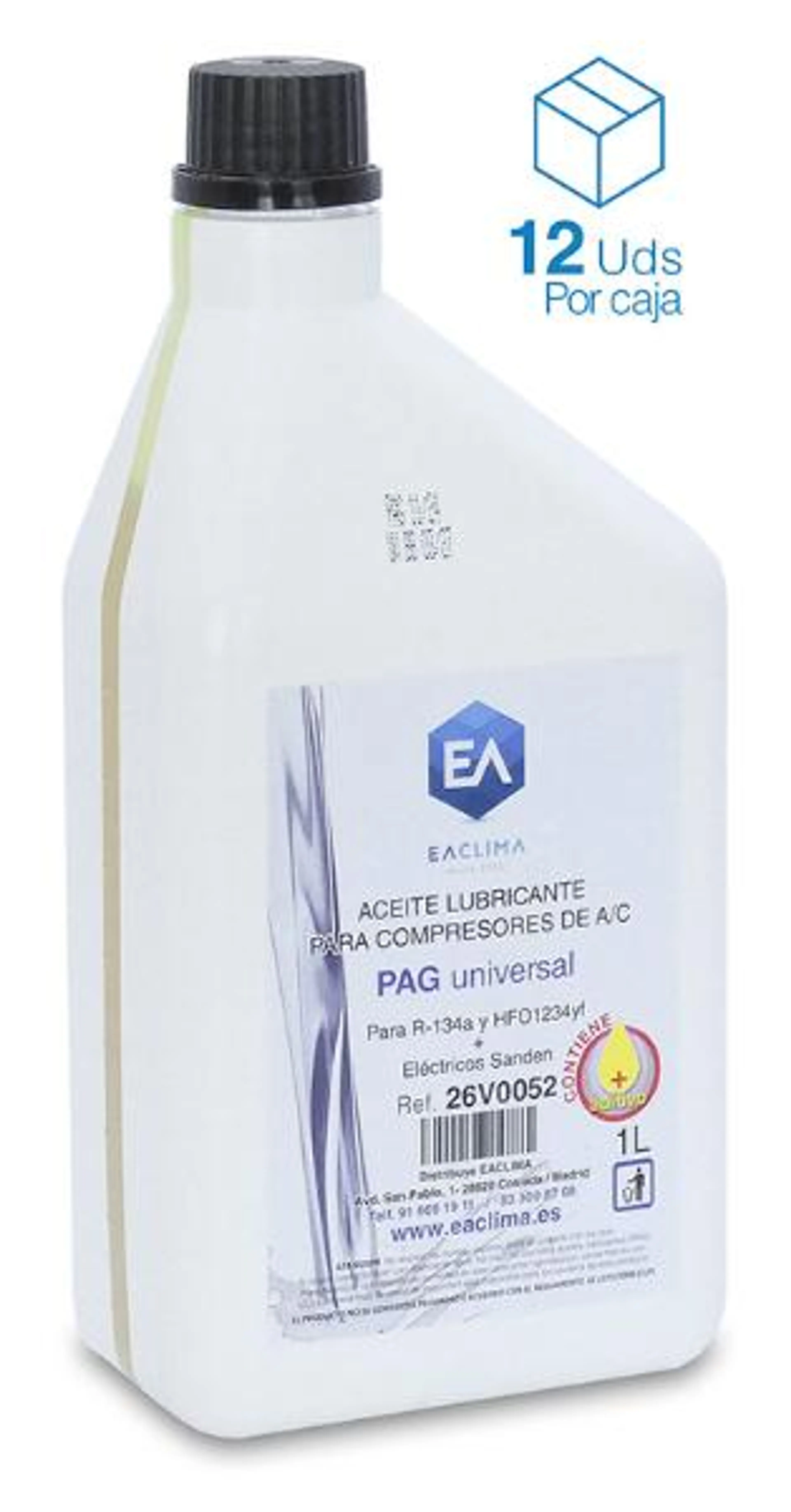 LUB. COMPRESOR R134/HFO1234YF +DETE