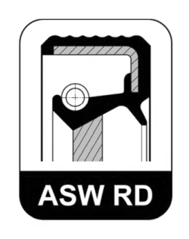 RETÉN PARA EJES, CIGÜEÑAL