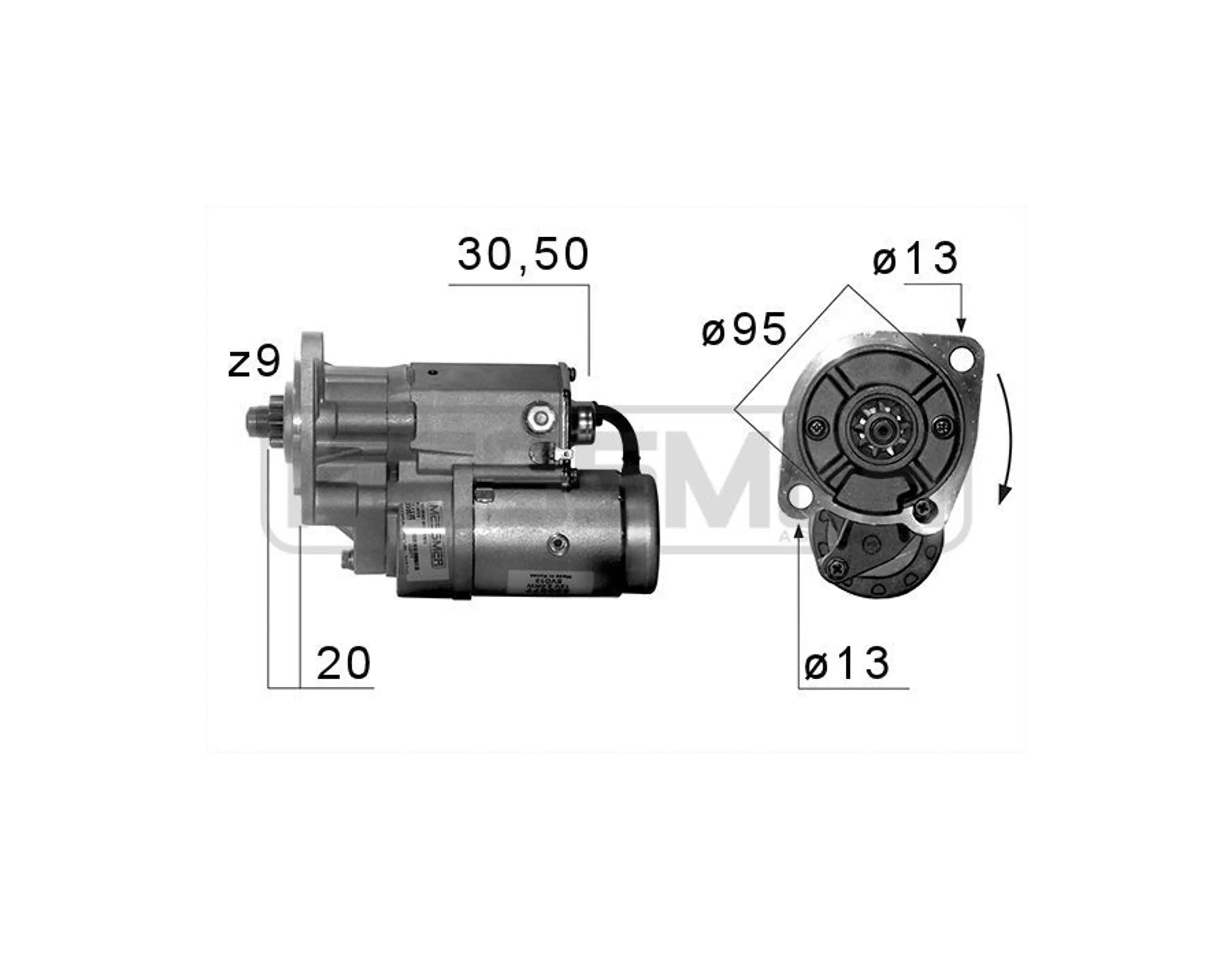 MOTOR DE ARRANQUE