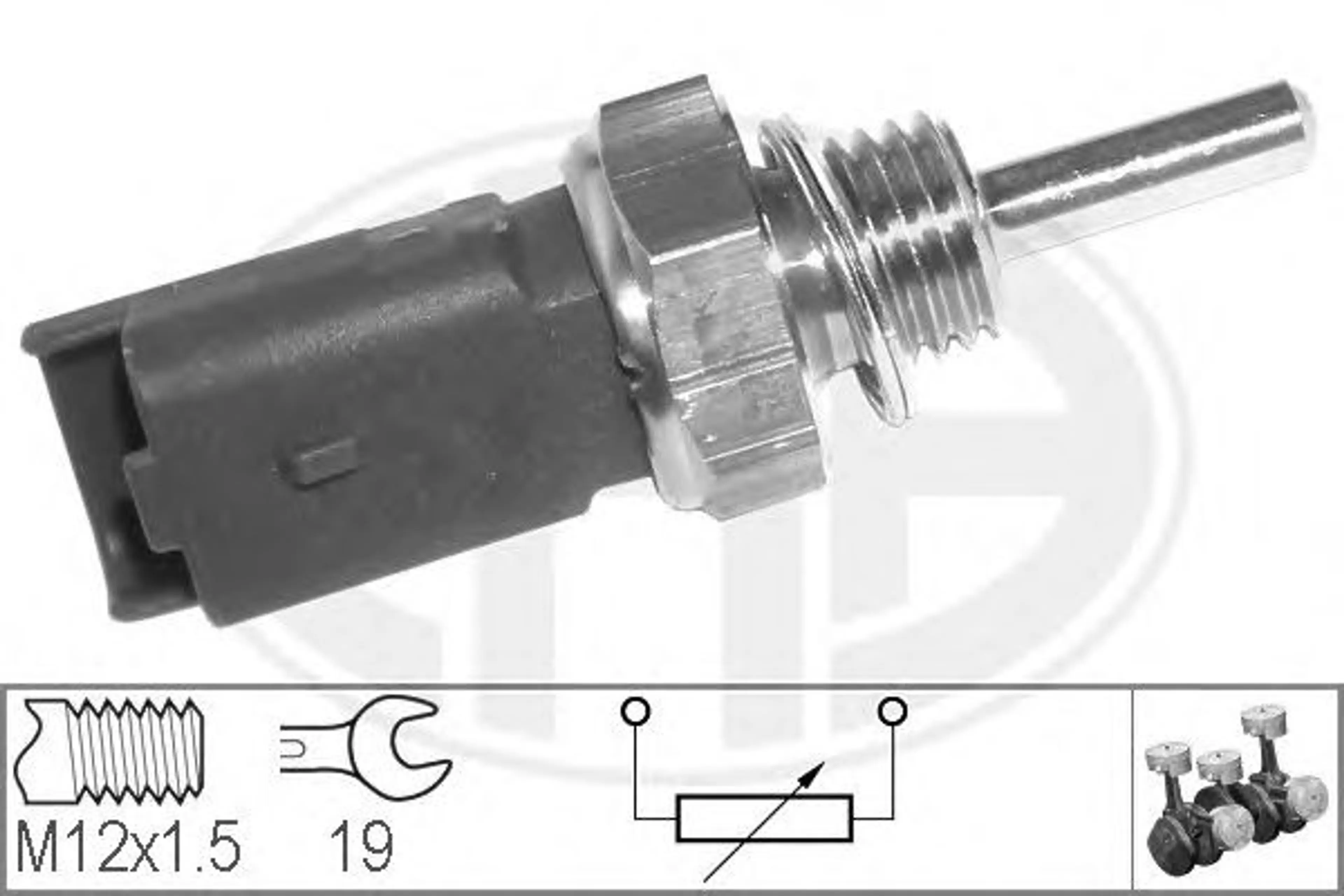 SENSOR, TEMPERATURA DEL REFRIGERANT