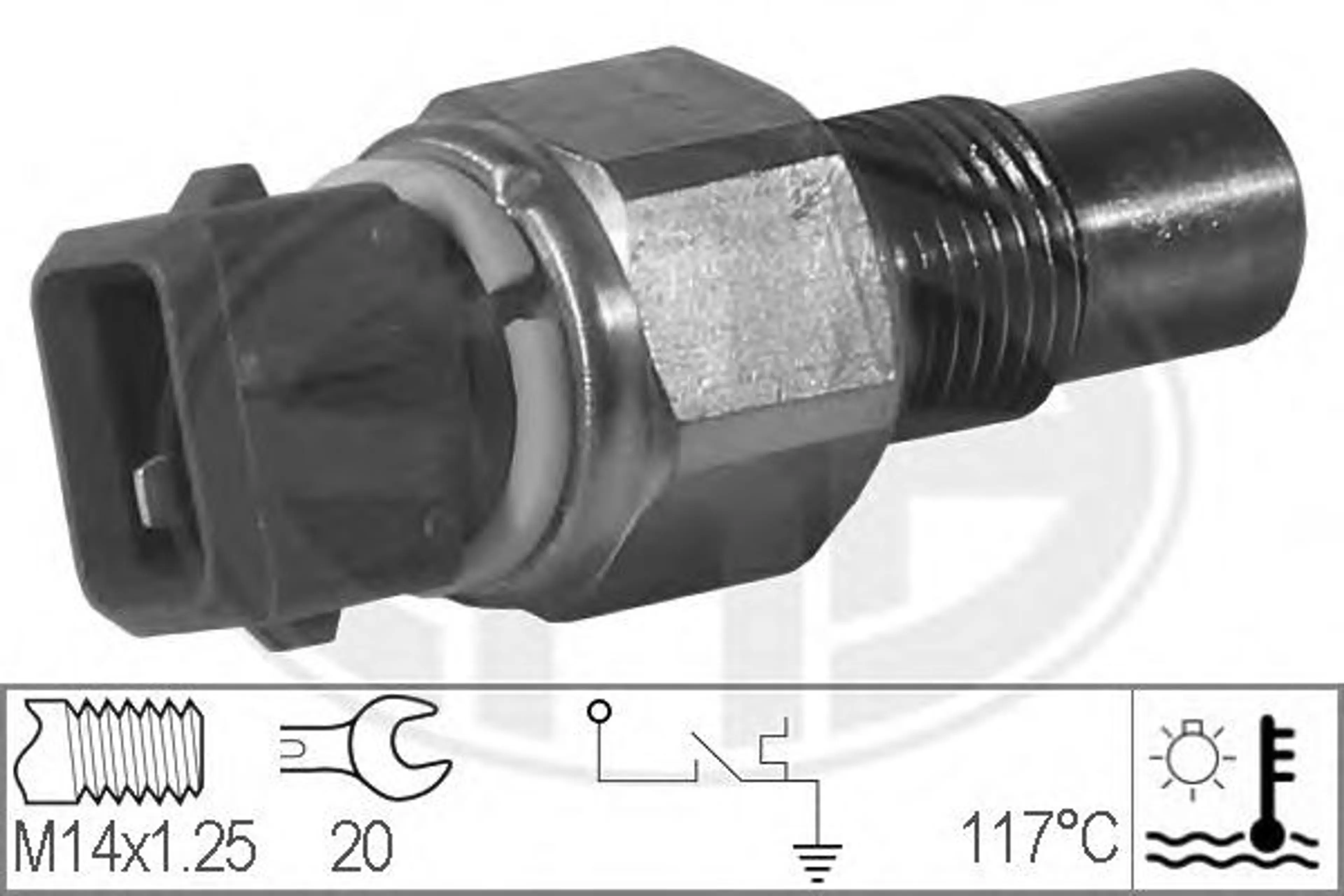 SENSOR, TEMPERATURA DEL REFRIGERANT