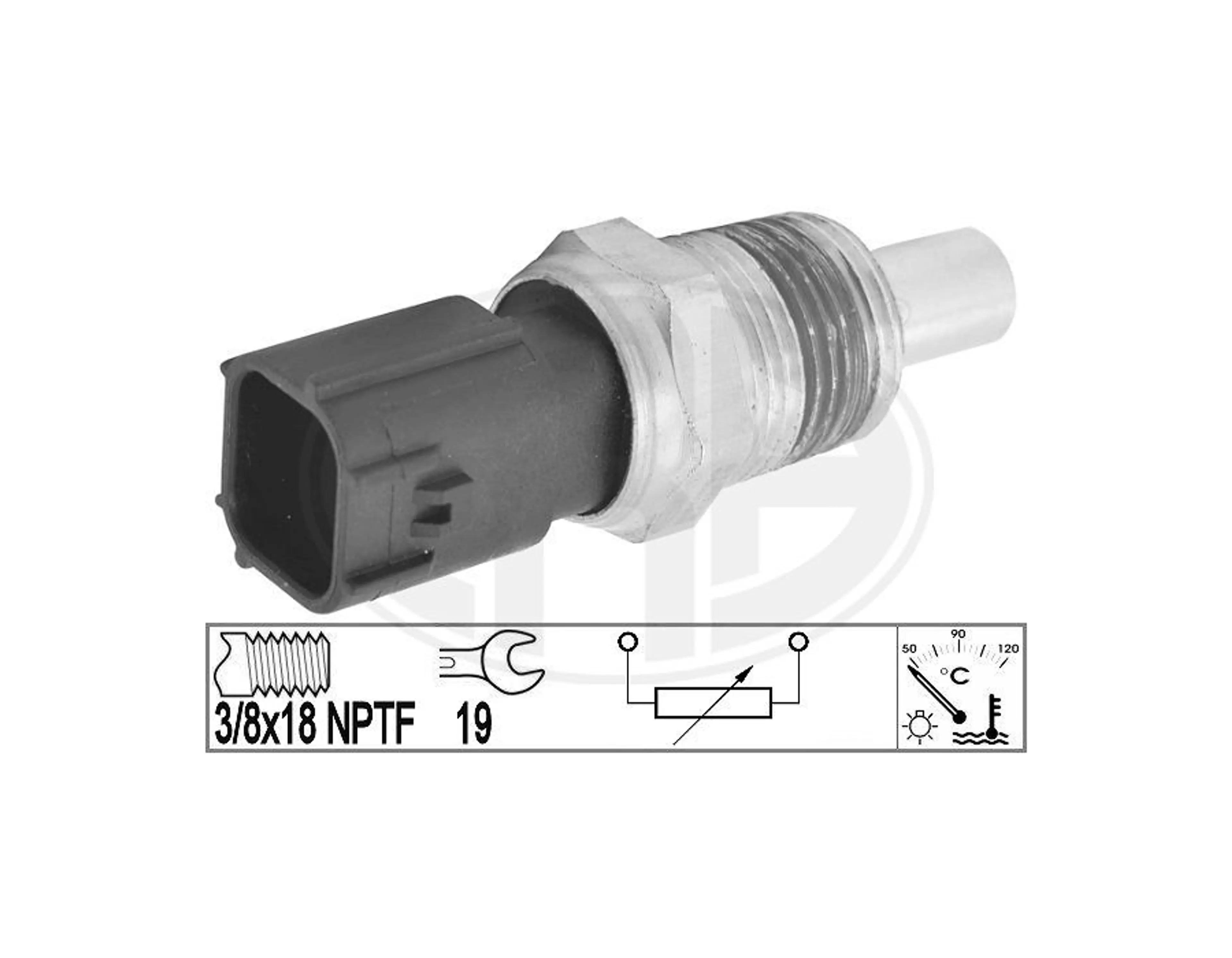 SENSOR, TEMPERATURA DEL REFRIGERANT