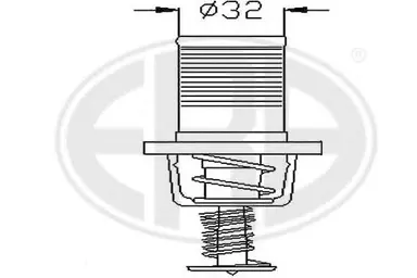 TERMOSTATO, REFRIGERANTE