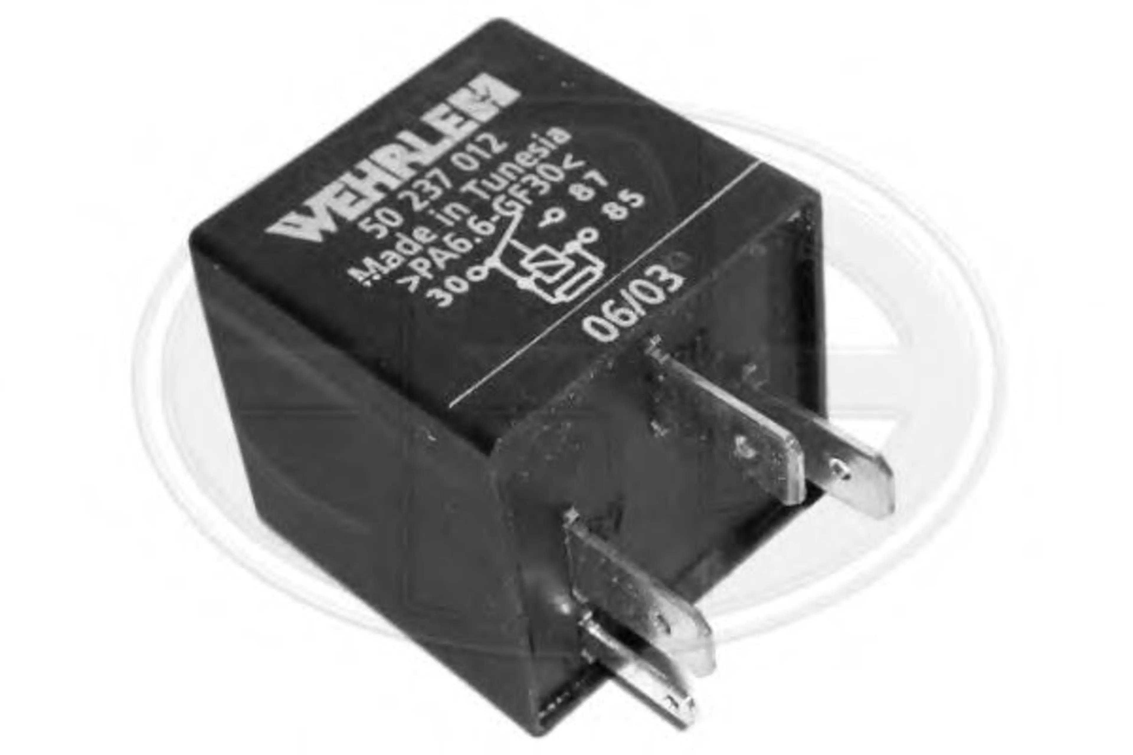 RELÉ, CORRIENTE DE TRABAJO