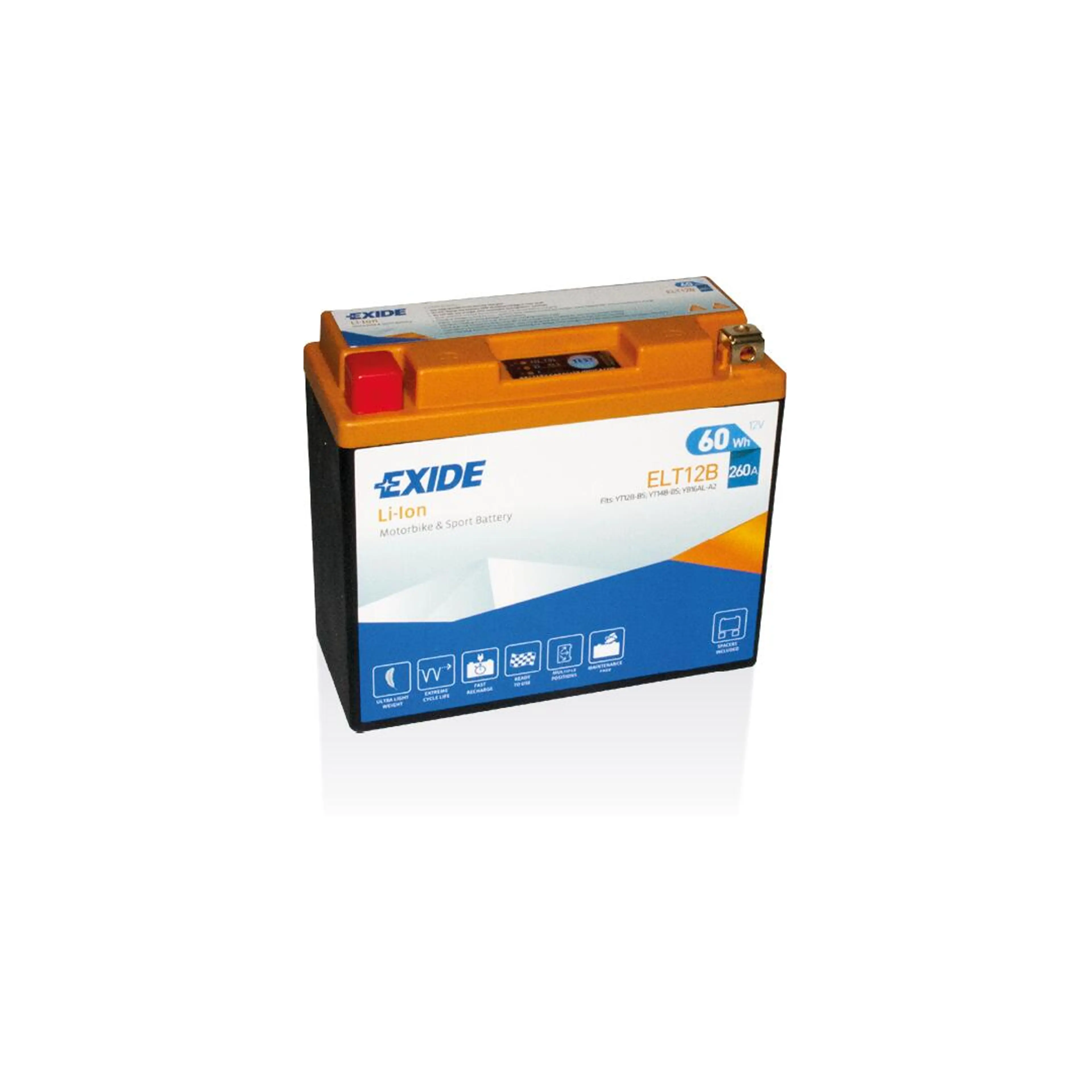 Batería Exide ELT12B