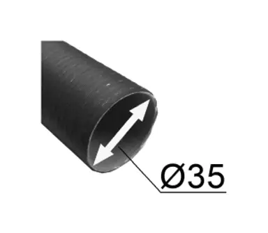 TUBO FLEXIBLE CARTON ALUMINIZADO 35