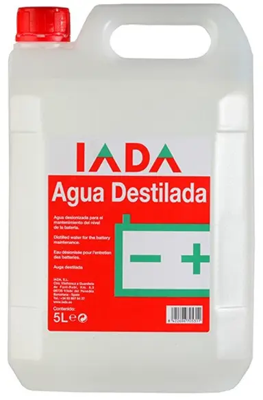 Agua Destilada Iada 5L