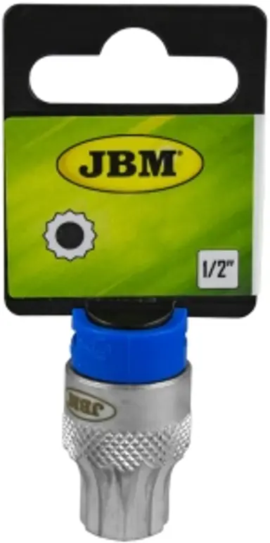 PUNTA DE 1/2" 12 CANTOS INVIOLABLE.