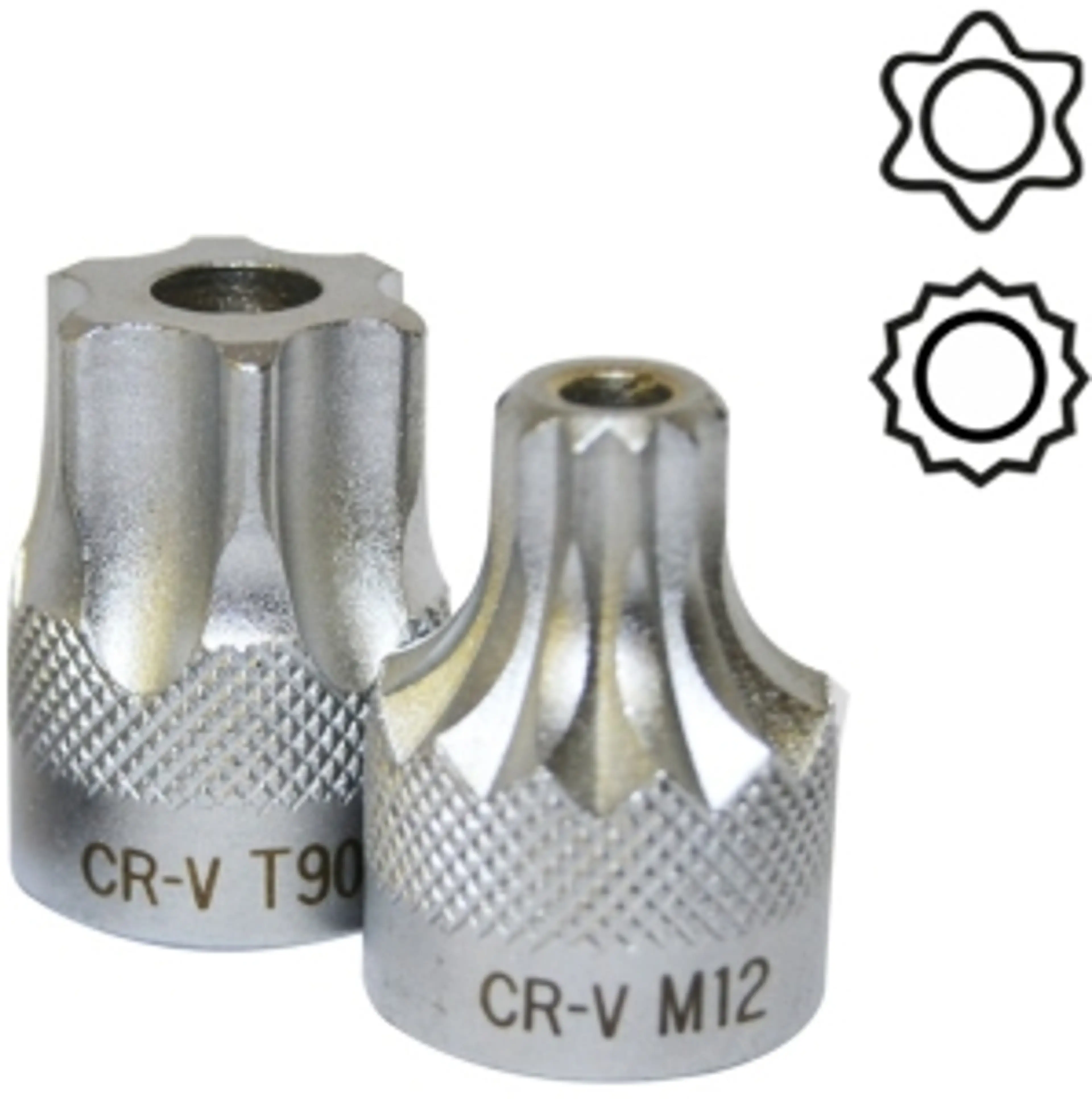 PUNTA DE 1/2" TORX INVIOLABLE T55