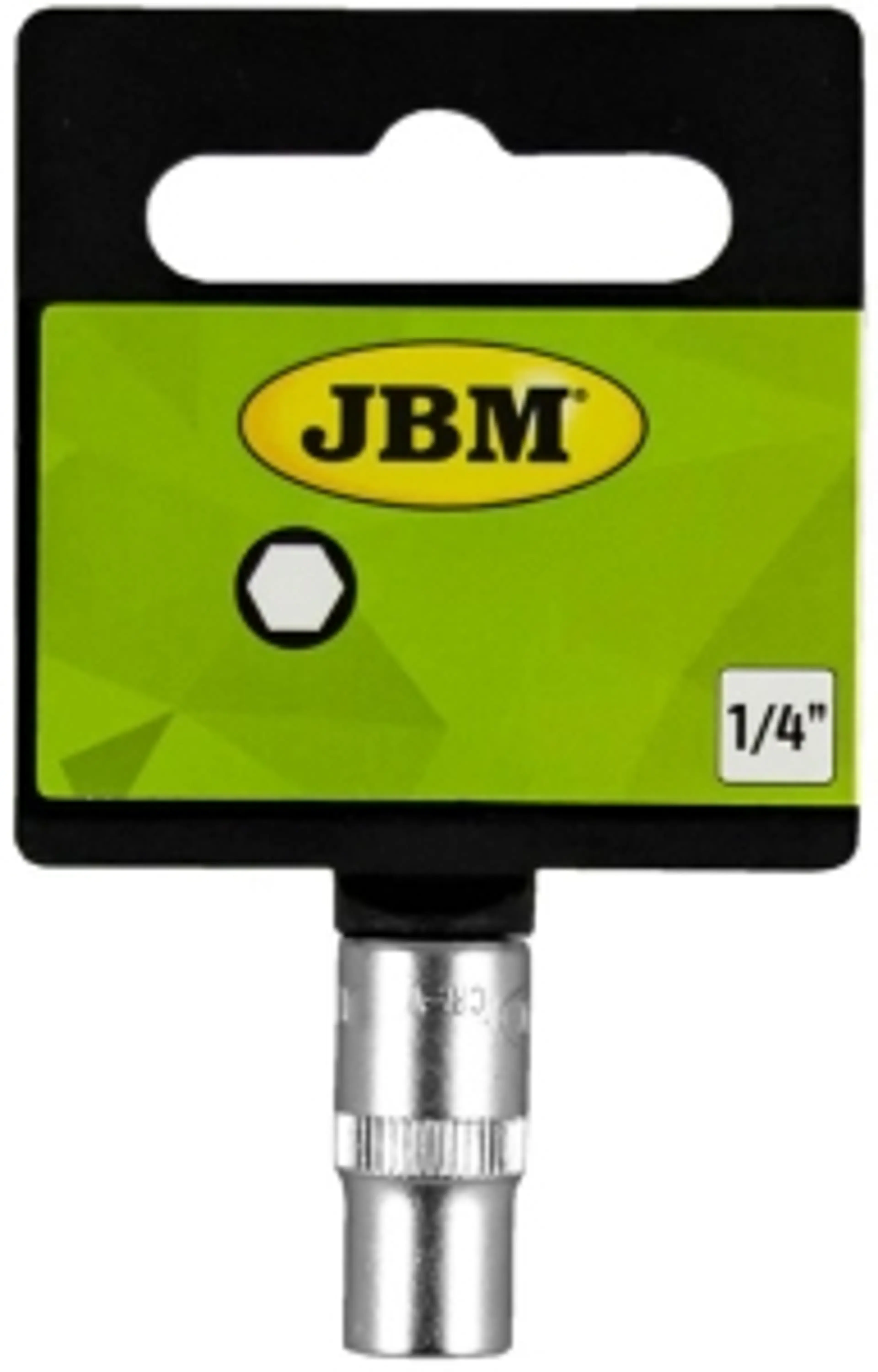 VASO HEX. 1/4" DE 9MM - CINCADO