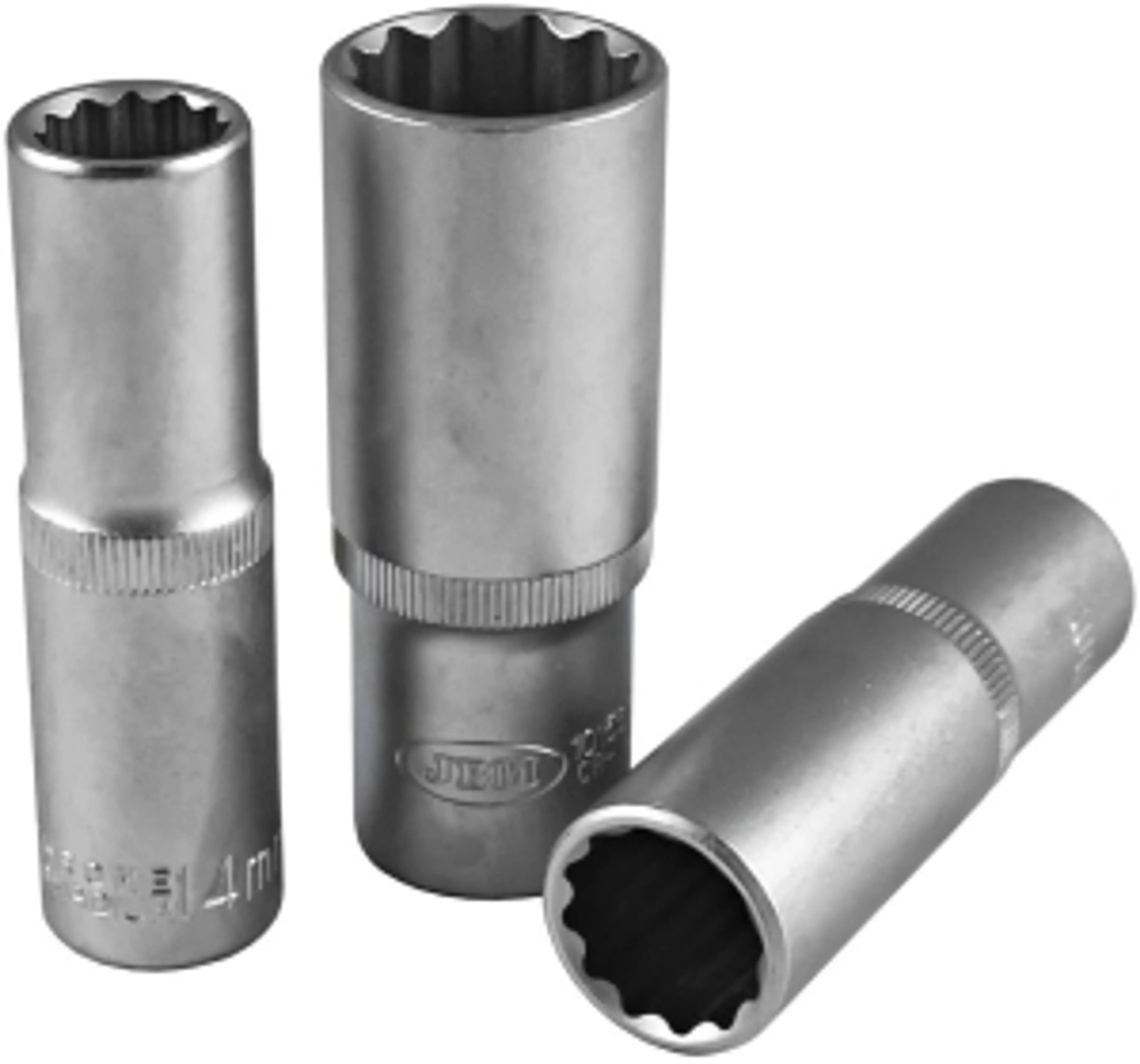 VASO DE 75MM LARGO, 17MM 12 CANTOS.