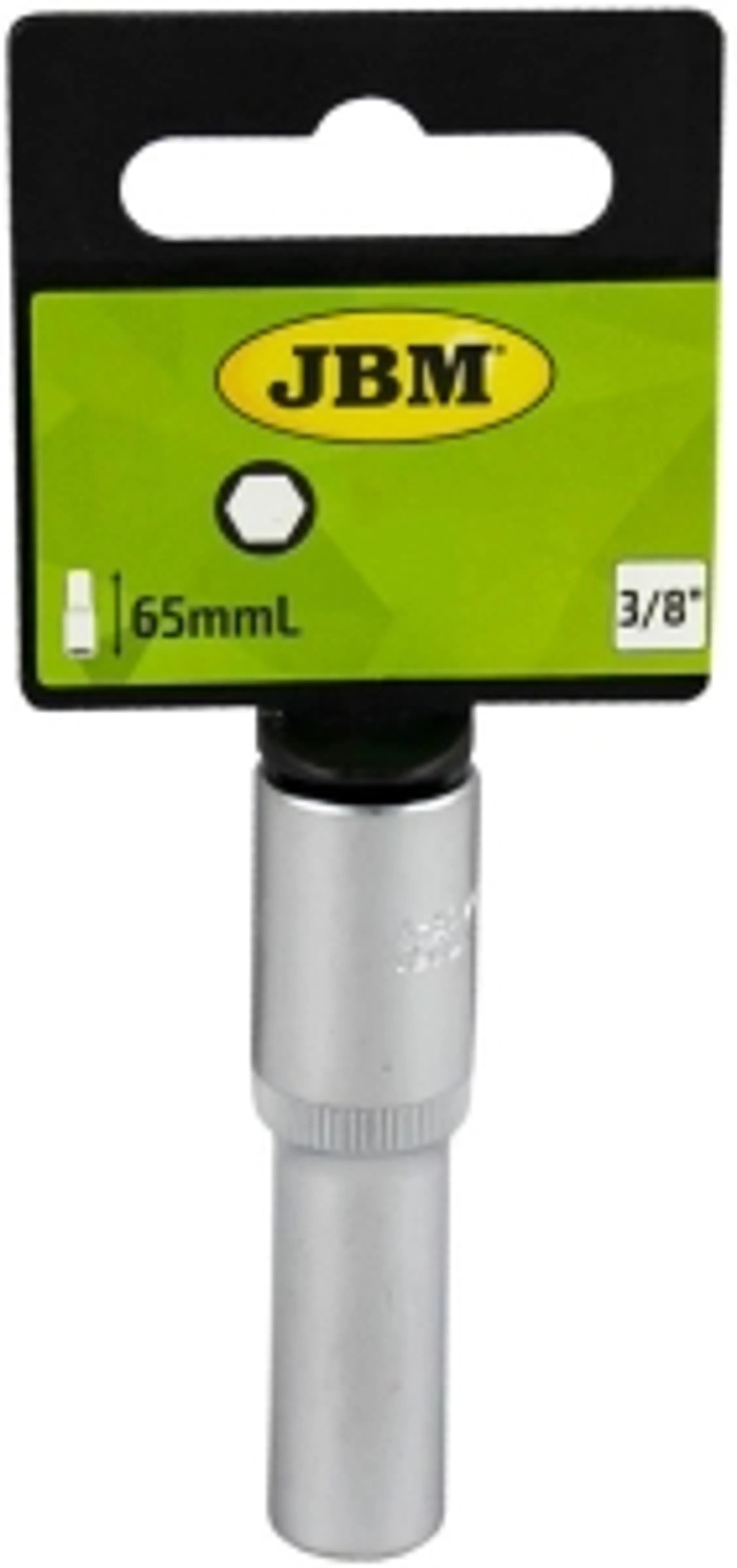 3/8" VASO LARGO HEX, 15MM