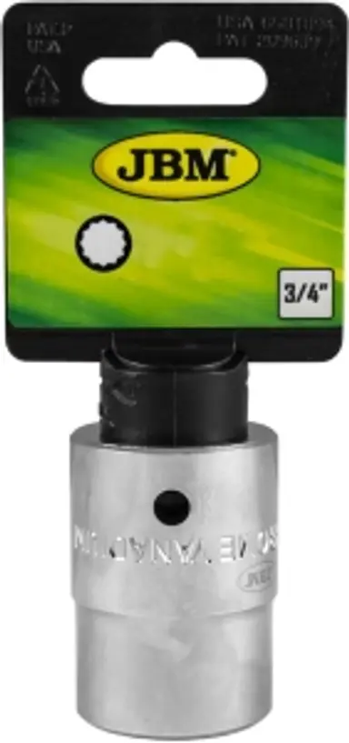 VASO CORTO 3/4" 12 CANTOS 41MM