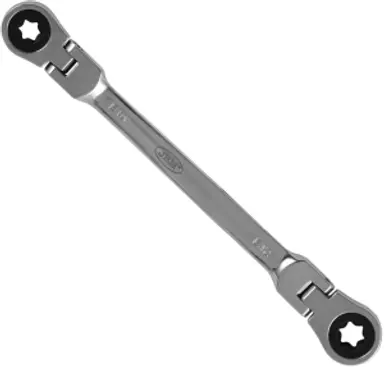 LLAVE ARTICULADA TRINQUETE TORX...