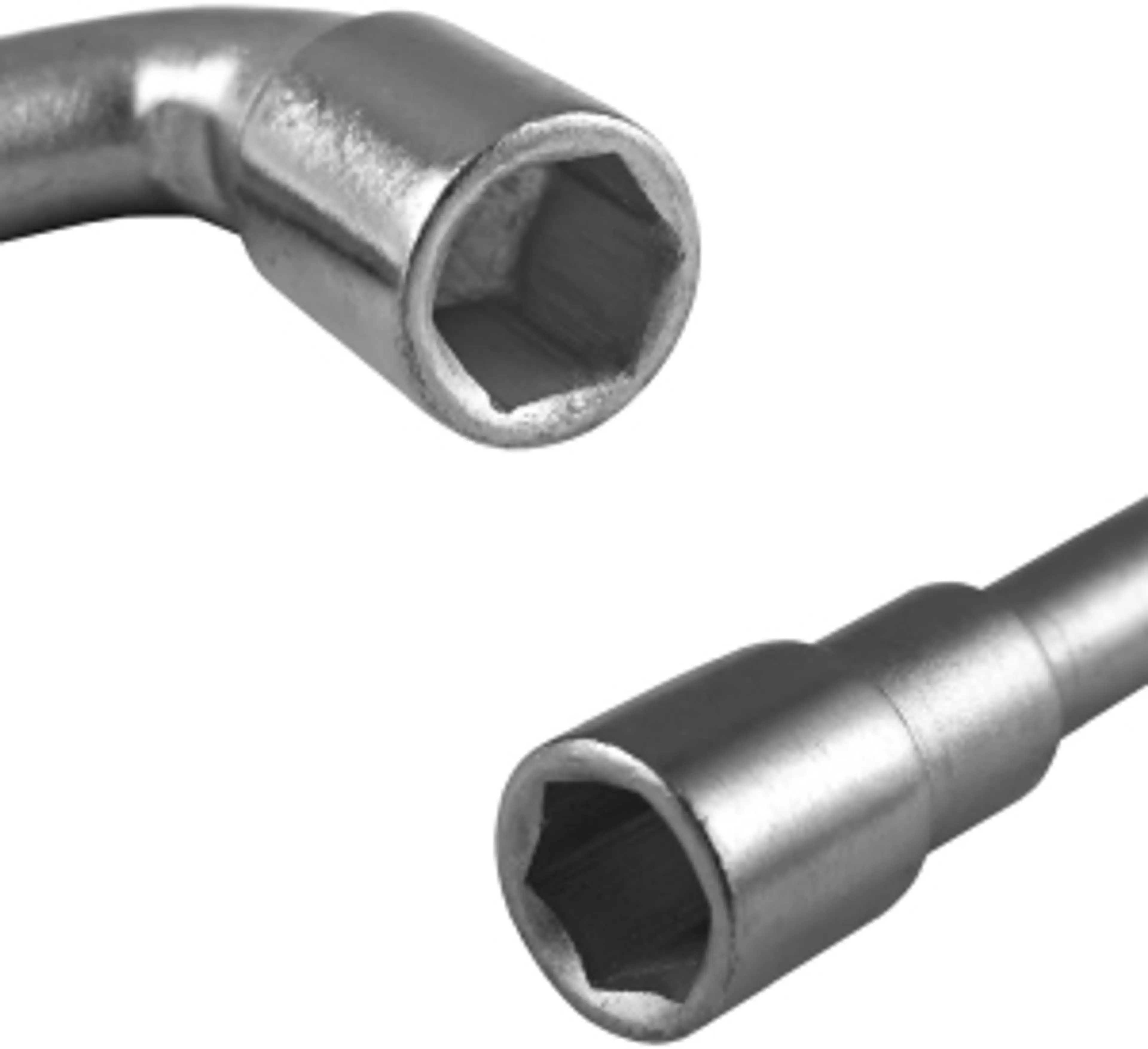 LLAVE DE PIPA DOBLE BOCA HEXAGONAL.