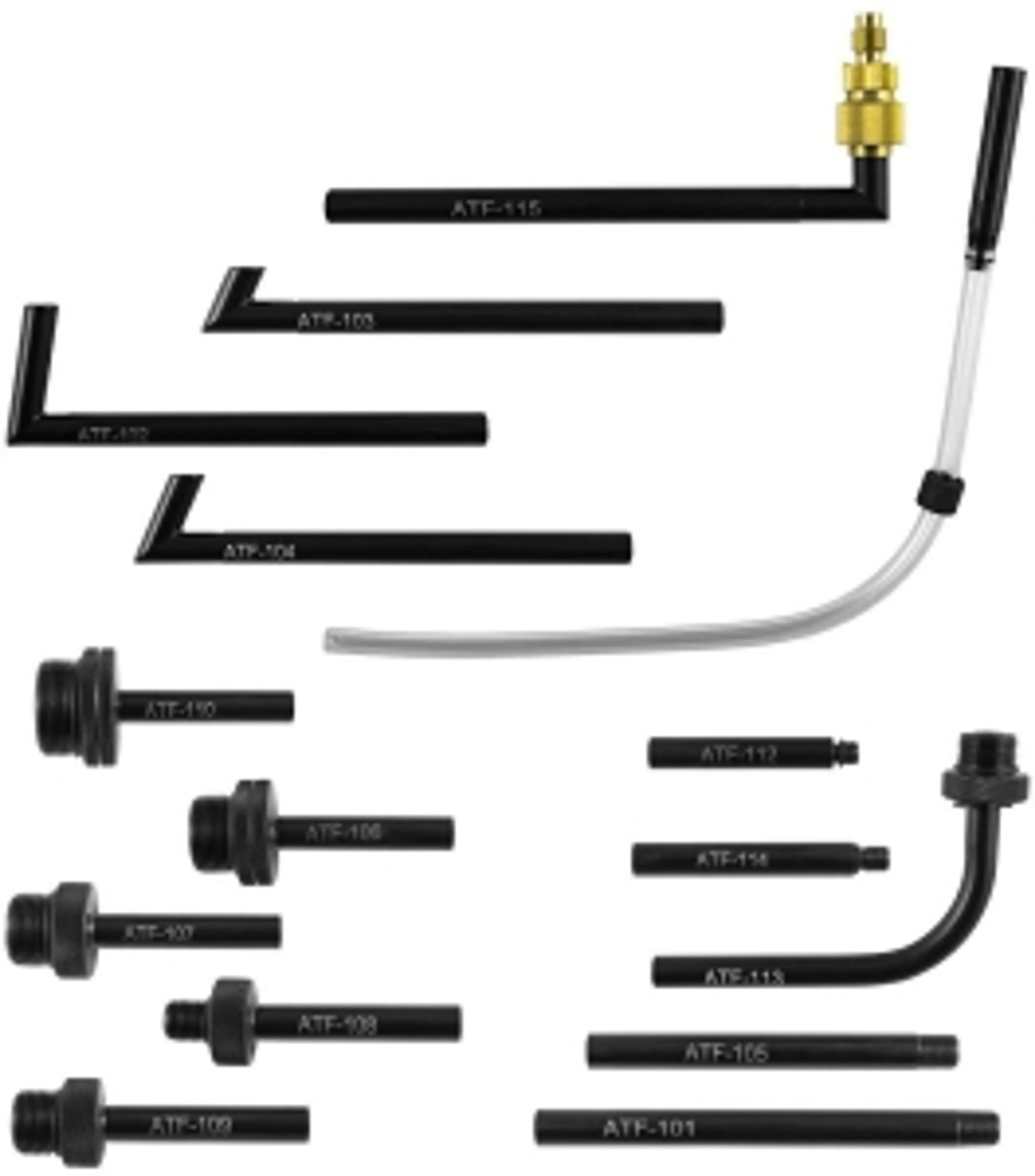 SET DE 15 ADAPTADORES PARA BOMBA