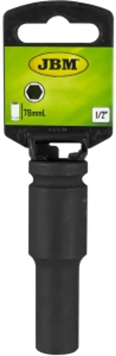 VASO DE IMPACTO LARGO HEX DE 1/2"..