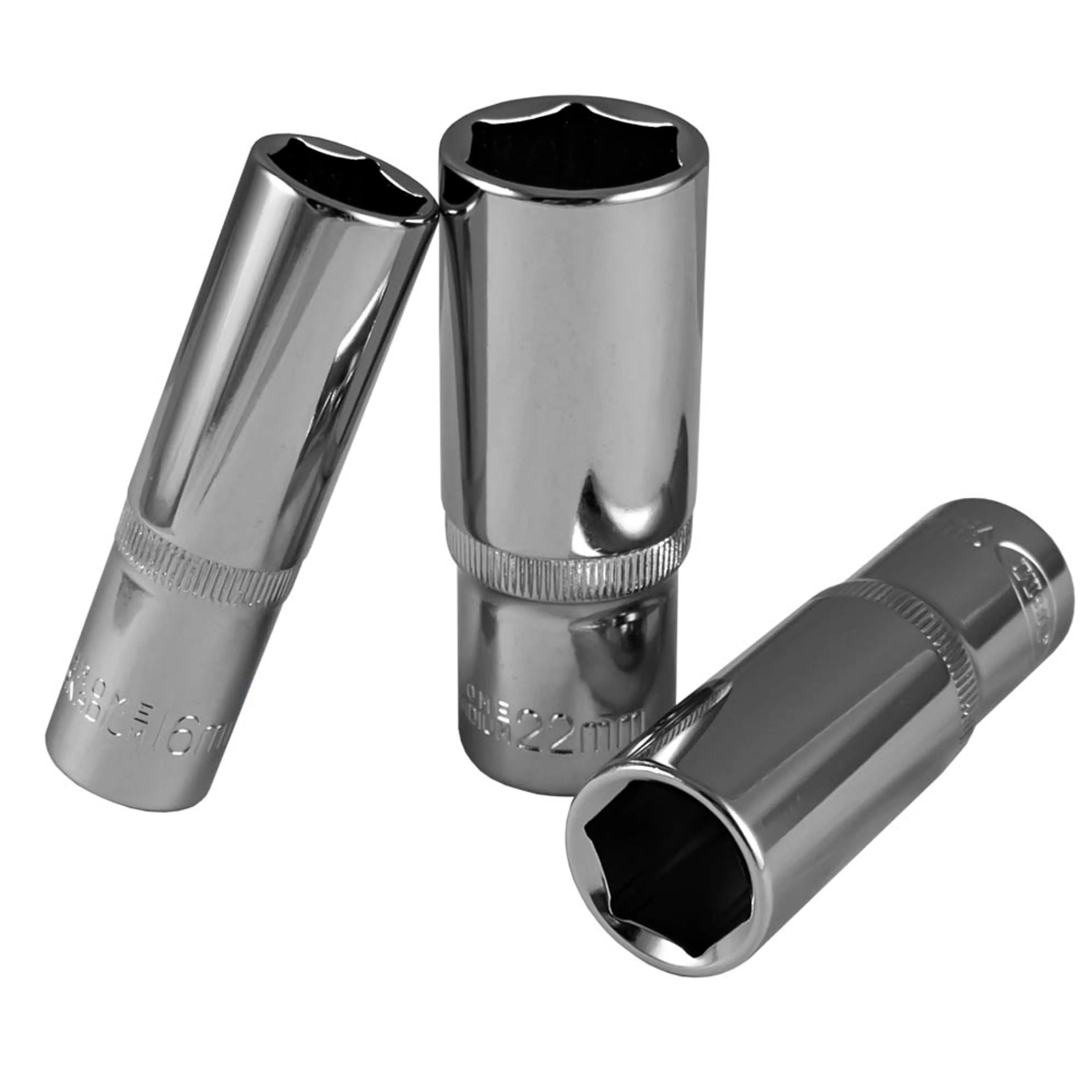 VASO DE 75MM LARGO, 16MM HEX. 1/2".