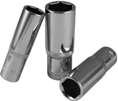 VASO DE 75MM LARGO, 19MM HEX. 1/2".