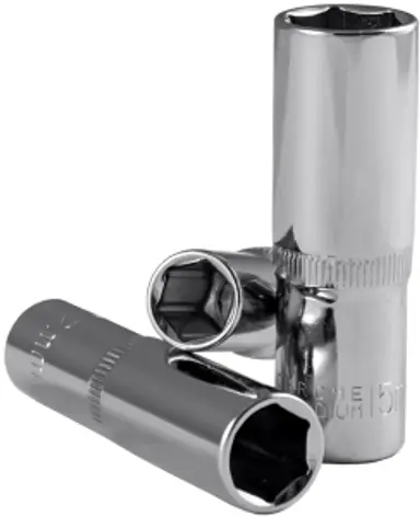 VASO HEX. DE 65MM LARGO, 3/8" DE...