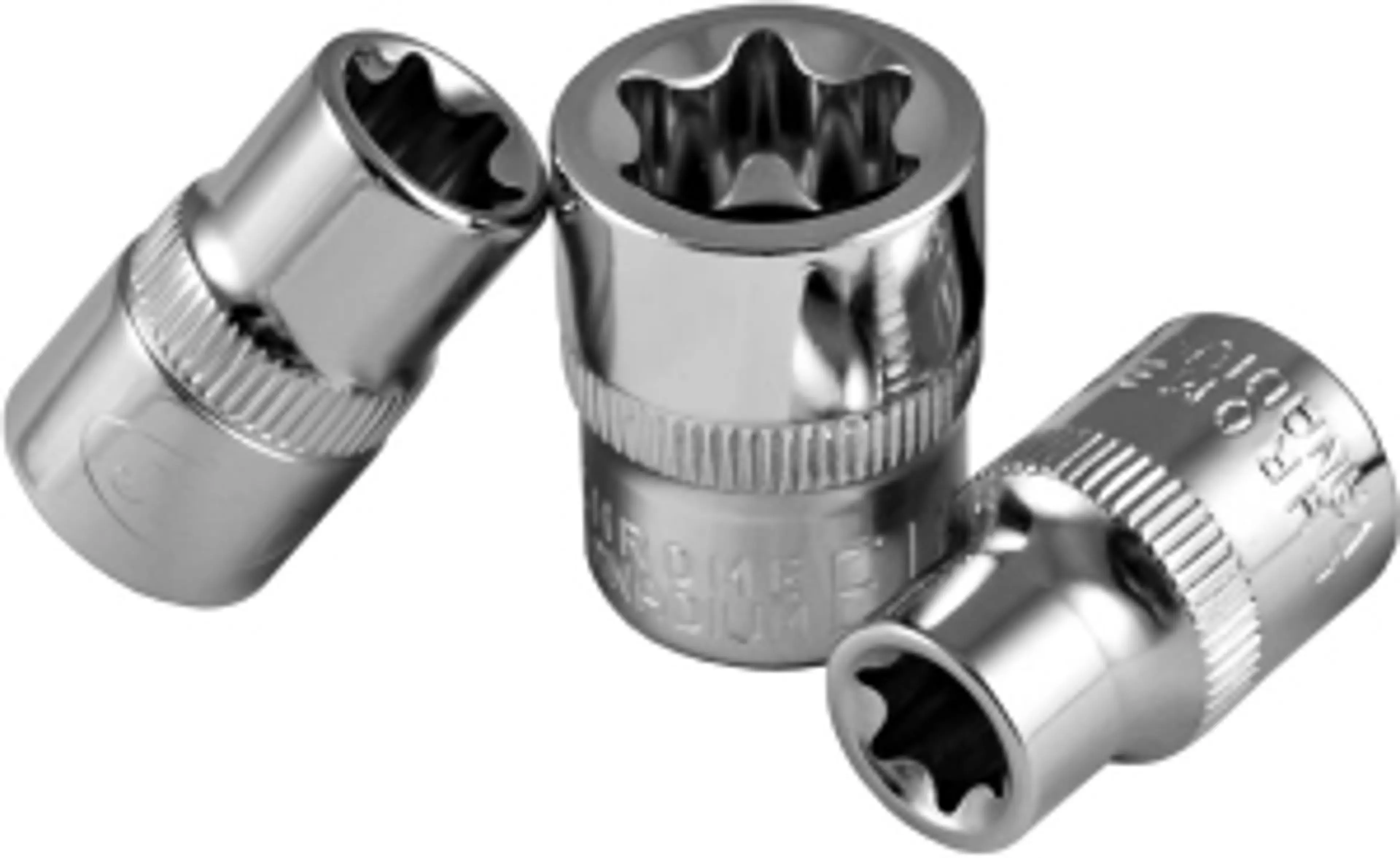 VASO TORX 3/8" E10 CROMADO