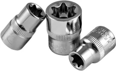 VASO TORX 3/8" E18 CROMADO