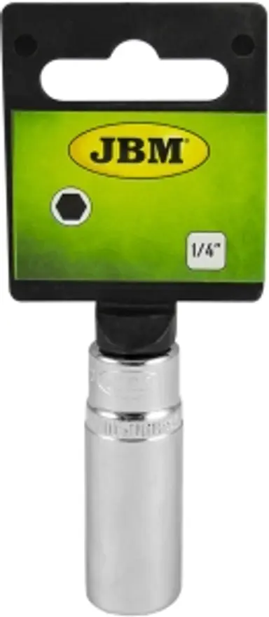 VASO HEX. 1/4" 50MM. LARGO, 7MM...