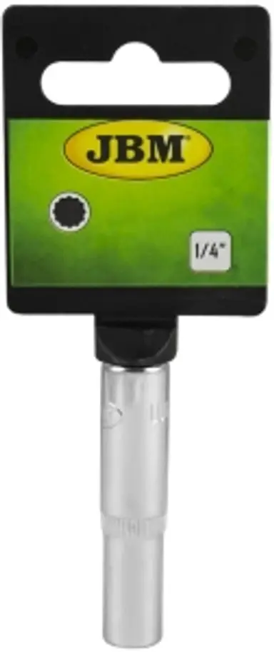 VASO DE 1/4" 12 CANTOS 11MM 50MM...