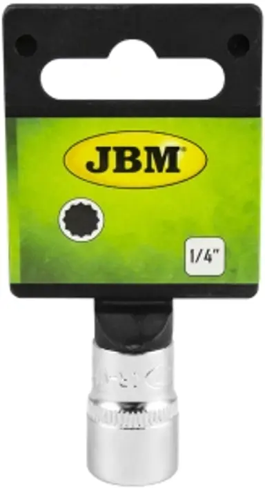 VASO XZN 1/4" 4MM - CROMADO