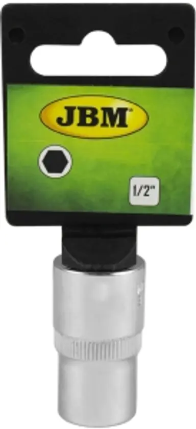 VASO DE 1/2" HEX. DE 11MM CROMADO