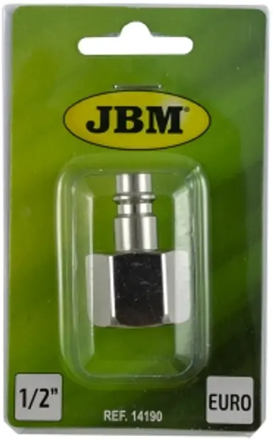 CONECTOR MACHO EUR - ROSCA HEMBRA..