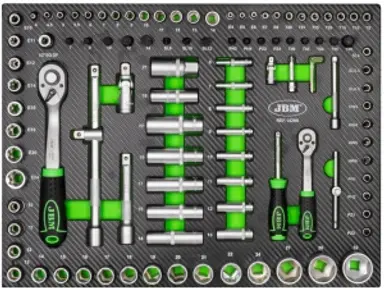 MÓDULO 108 PIEZAS CON VASOS...