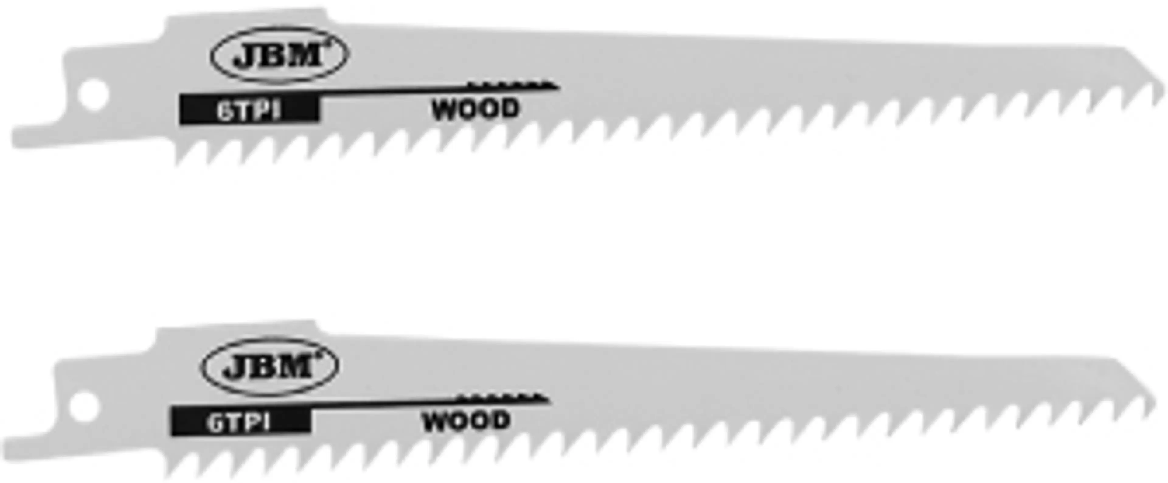 SET DE 2 HOJAS DE SIERRA DE SABLE..