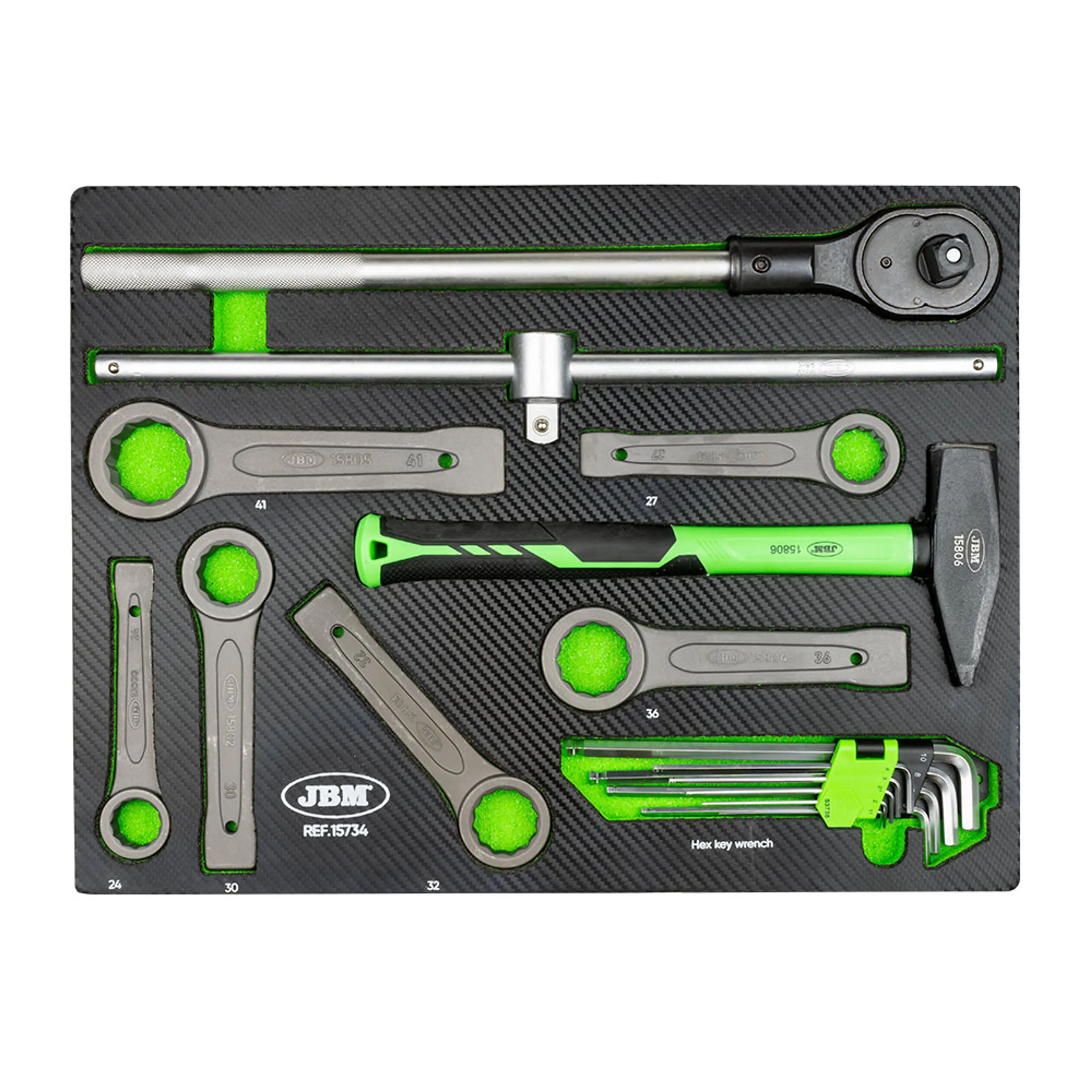 MÓDULO EVA DE MARTILLO, CARRACA Y..