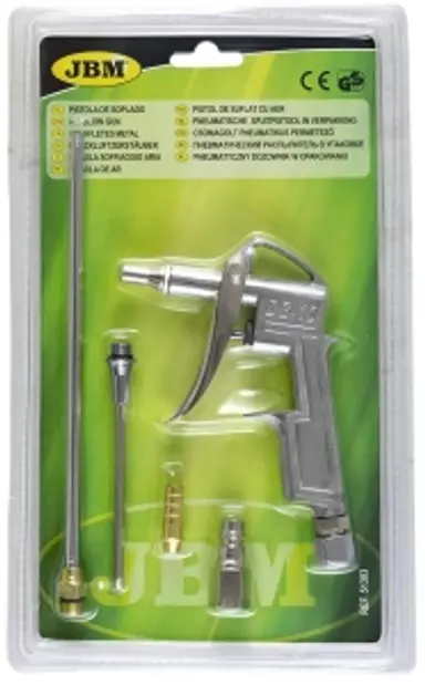 PISTOLA DE SOPLADO EN BLISTER