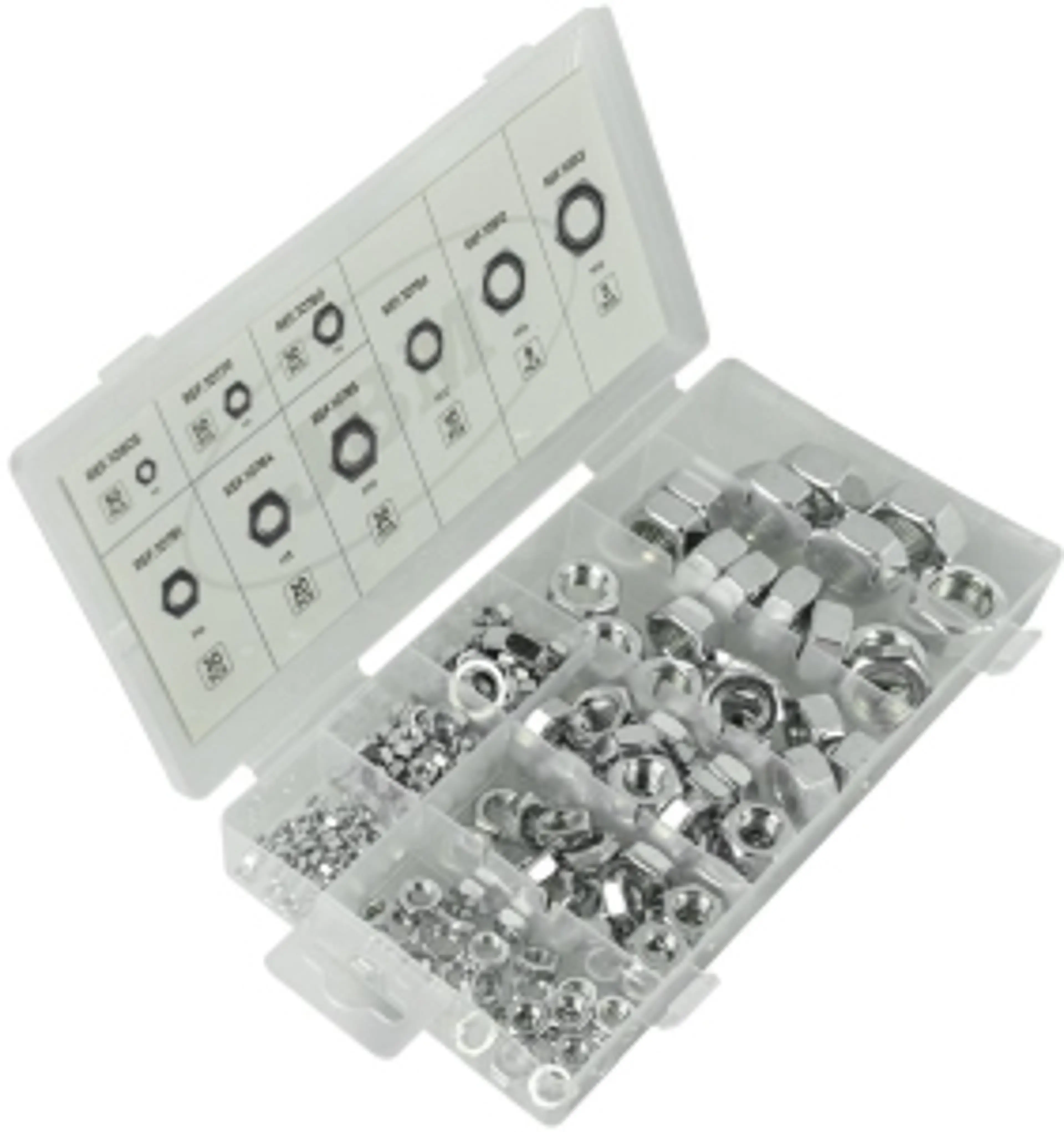 ESTUCHE DE TUERCAS 243 PCS