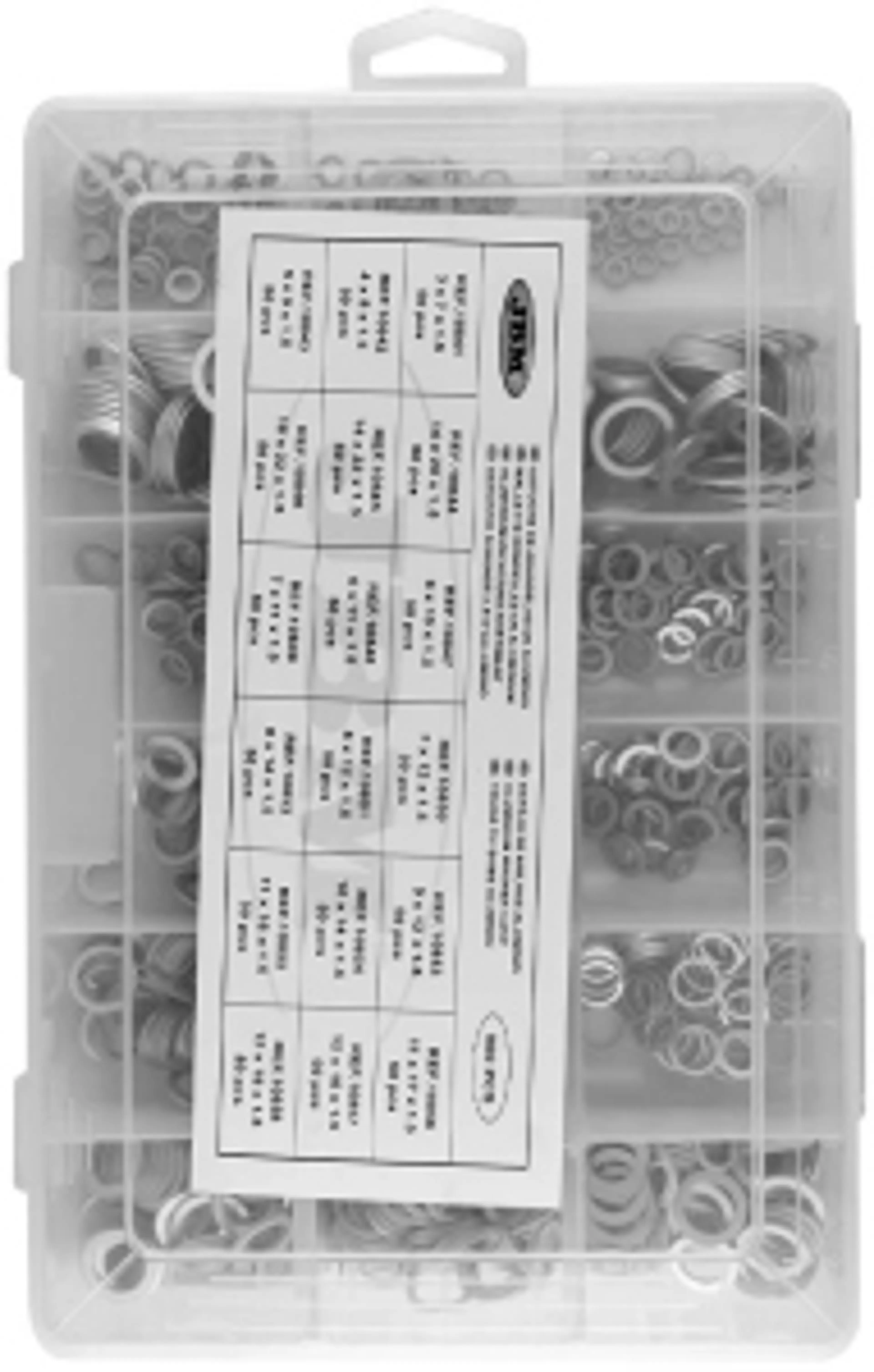 ESTUCHE DE ARANDELAS DE ALUMINIO...